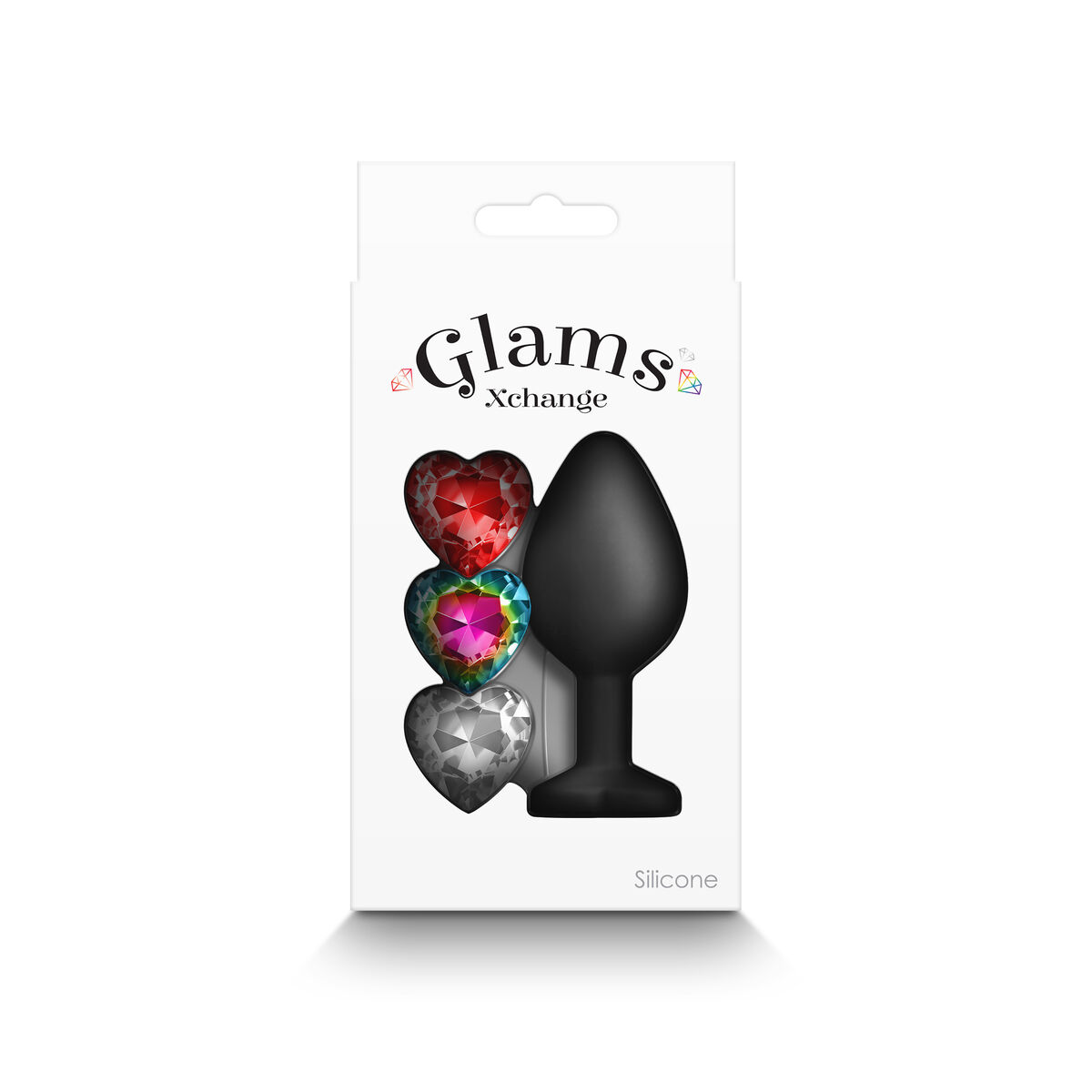 Anální kolík NS Novelties Glams Černý